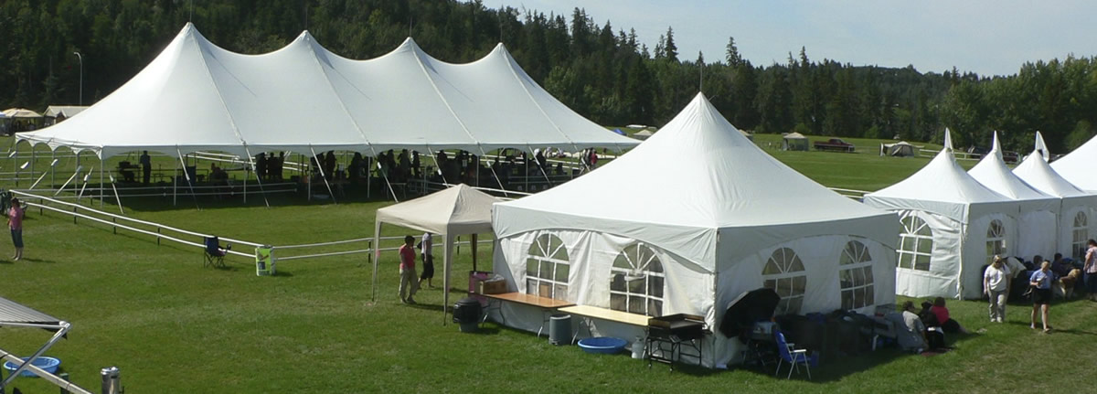 white tents at the 2012 show
